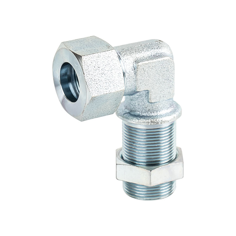 6C9.6D9 90 ° ফাঁস-প্রুফ কনুই বাল্কহেড ফিটিংস